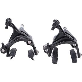 Road Bike C Brake Calipers, Dual Pivot Caliper Center Mount Front Rear Calipers Bike Accessories Repair Parts