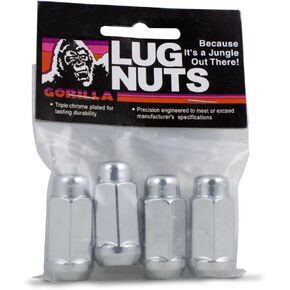 Gorilla Automotive 91107XLB Extra Long Acorn Lug Nuts (14mm x 2.00 Thread Size)