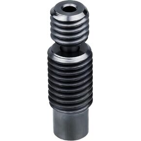 Upgrade Nano Coated Bimetal Heat Break Smooth Titanium Copper Throat All Metal Heatbreak Tube Compatible with V6 HOTEND, Titan Aero Extruder Prusa i3 MK2 MK3 MK3S MK3S+ 3D Printer Parts