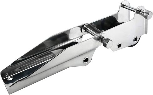 Amarine Made Stainless Steel Hinged/Pivoting Boat Anchor Bow Roller,Double Bow Anchor Roller with Hinged Quick Release pins (2208S,14" (360 mm)) in Saudi Arabia