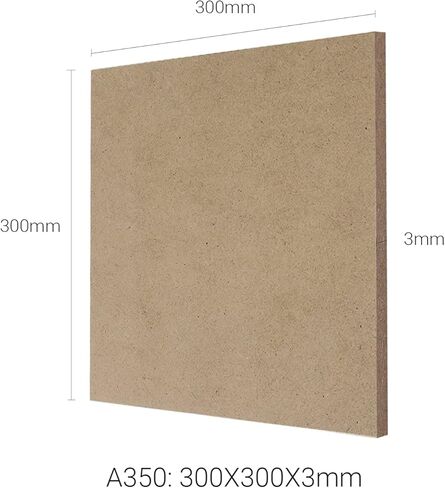 لوح خشب MDF لـ Snapmaker A350T/F350/A350 (5 عبوات) in Kuwait