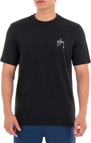 Guy Harvey Men’s Short Sleeve Cotton Graphic T-Shirt in Kuwait
