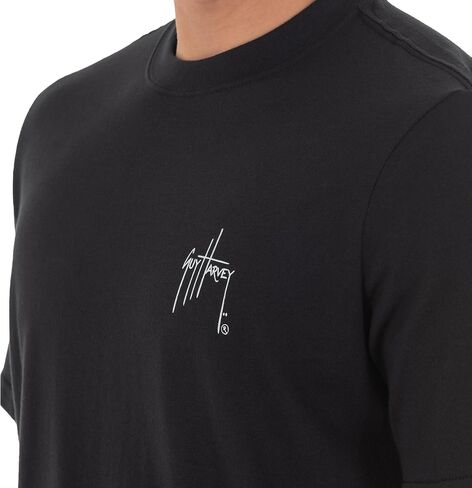 Guy Harvey Men’s Short Sleeve Cotton Graphic T-Shirt in Kuwait