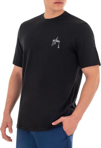 Guy Harvey Men’s Short Sleeve Cotton Graphic T-Shirt in Kuwait