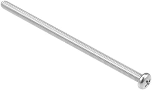 uxcell Pan Phillips Cross Head Screw, M5x80mm and M5x100mm Fasteners Bolts 304 Stainless Steel 10pcs in Saudi Arabia