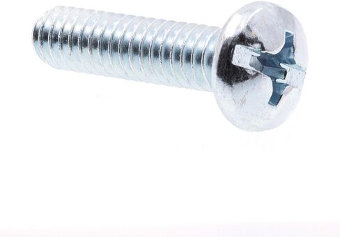 براغي الماكينة Prime-Line 9009516، رأس المقلاة، محرك مركب فيليبس/مشقوق، 1/4-20 × 1 بوصة. (100 عبوة) in Saudi Arabia