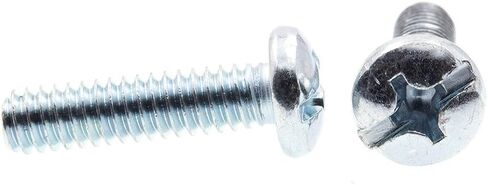 براغي الماكينة Prime-Line 9009516، رأس المقلاة، محرك مركب فيليبس/مشقوق، 1/4-20 × 1 بوصة. (100 عبوة) in Saudi Arabia