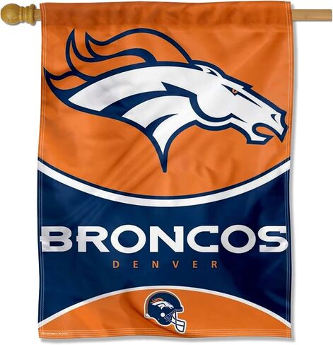 راية منزل بشعار WinCraft Denver Broncos الأساسي in Saudi Arabia