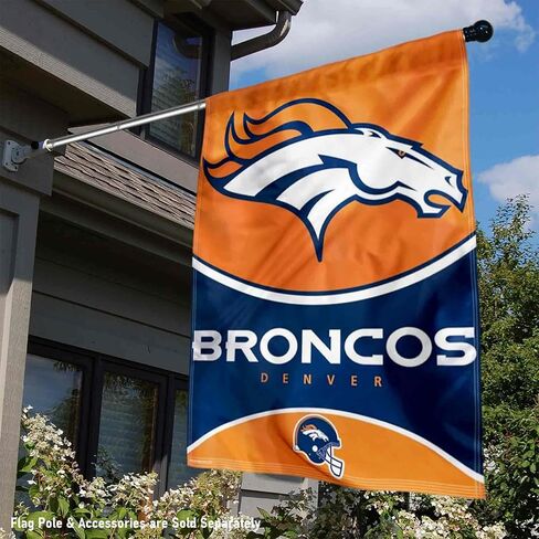 راية منزل بشعار WinCraft Denver Broncos الأساسي in Saudi Arabia