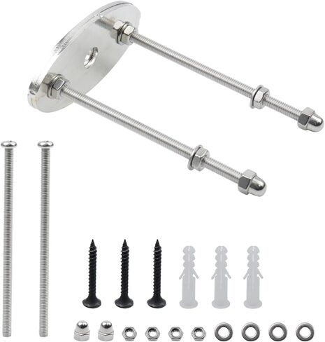 Crapyt 2 قطعة شماعة لوح التزلج على الحائط على سطح التزلج على الحائط حامل لوح التزلج المعدني لتخزين لوح التزلج المنزلي وعرض المتجر 2.44 بوصة × 3.35 بوصة مثلث فضي in Kuwait