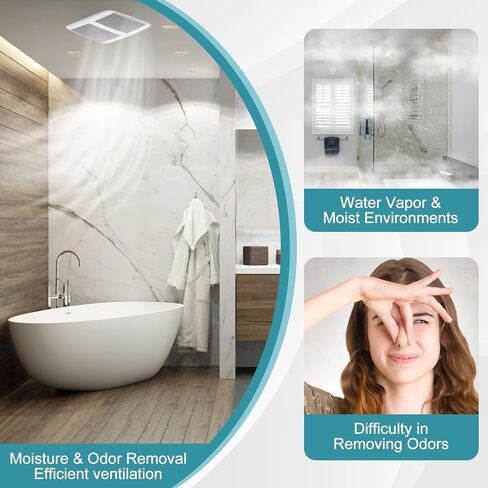 S97015162 محرك المروحة وعجلة النفخ لـ Broan NuTone 676-D، 763N، 679L، 678-G، 2678F-A، 684-D، 2684F-A، HD80L، 683-C، 679-E، 763، 679FL-C، FL2679F - قطع غيار محرك مروحة عادم الحمام in Saudi Arabia