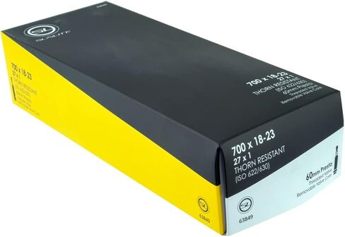 أنابيب صمام بريستا المقاومة للشوك من صن لايت - 700x18-23 (27x1)، 60 ملم in Saudi Arabia