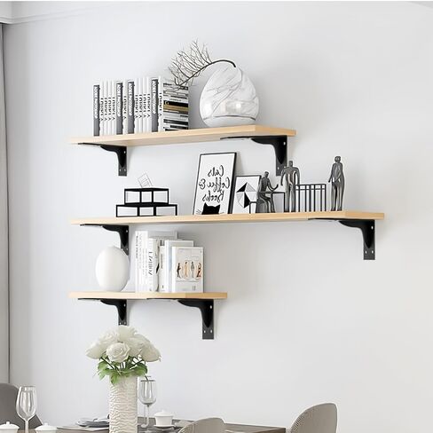 12 "× 6" × 2 "قوس دعم كونترتوب 2 حزمة الثقيلة كونترتوب قوس مخفي قوس معدني كوربيلز للكوارتز/الجرانيت/الخشب/الخرسانة/أسطح كونترتوب صفائحية in Saudi Arabia