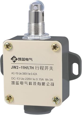 Uxcell JW2-11H/LTH مكبس دوار مؤقت مفتاح الحد 1NC + 1NO لمفتاح باب الطابعة ثلاثية الأبعاد لمطحنة CNC in Saudi Arabia