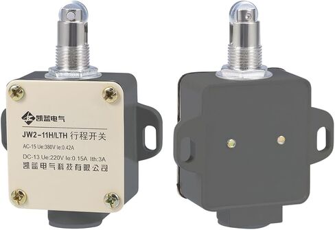 Uxcell JW2-11H/LTH مكبس دوار مؤقت مفتاح الحد 1NC + 1NO لمفتاح باب الطابعة ثلاثية الأبعاد لمطحنة CNC in Saudi Arabia