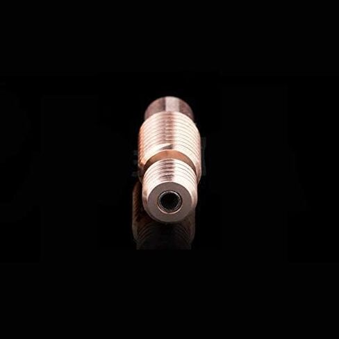2pcs Smooth Bi-Metal Heatbreak Bimetal Heat Break All Metal Thermal Barrel Feeding Tube Compatible with 1.75MM Volcano V6 HOTEND, Titan Aero Extruder Prusa i3 MK3 MK3S 3D Printer in Saudi Arabia
