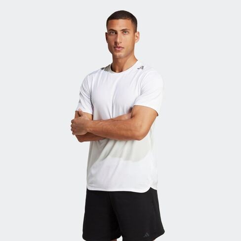 ADIDAS Training HEAT.RDY HIIT Training Tee Size M White in Saudi Arabia