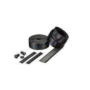 CICLOVATION BAR Tape, Leather Touch_Gamma, Synthetic Leather Featuring Prismatic Gamma Style That is Anti-Slip with Excellent Performance in All Conditions., T.3mm/W.30mm/L.2000mm, Black