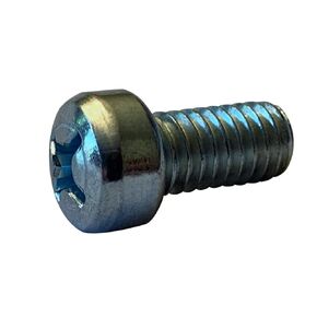 Small Parts 1108MPL #10-32 x 1/2" Phillips Fillister Head Machine Screw Fully Threaded Zinc (Pack of 100)
