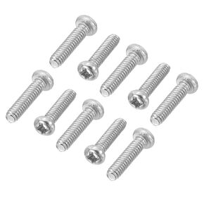 PATIKIL Phillips Pan Head Screws, 15 Pack M5-0.8 x 60mm 304 Stainless Steel 18-8 Full Thread, Pan Head Machine Phillips Drive Screw