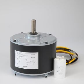 Condenser Fan Motor Replacement, 1/4 HP, 1100 RPM, 208-230V, Compatible with AC Genteq G3905, Carrier 5KCP39EGY823S, HC39GE237, HC39GE237A, 236, 234A, Dayton 6DLL0