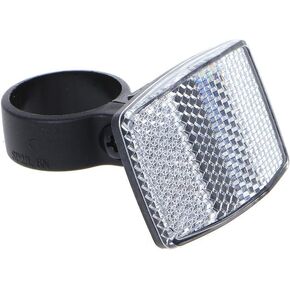 Transparent，Bike Handlebar Reflector Lights, Honeycomb Shape, Transparent, Front and Rear Warning