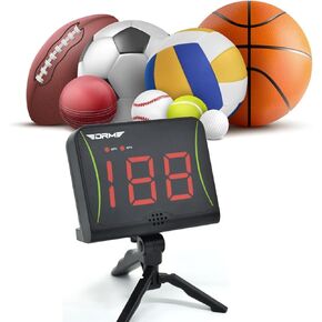 OYE Tennis Speed Radar Tennis Gift Sports Speed Tester Hands-free Speed Gun for Tennis Baseball Golf Pitching Catching Speed Sensor