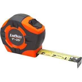 Lufkin TAPE,1"X25',HI-VIZ ORANGE PHV1425N Measuring & Layout Tapes