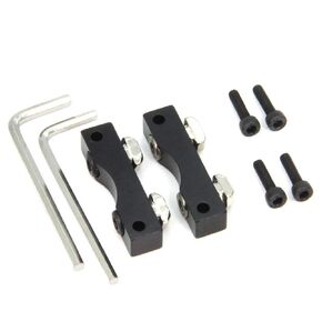 Zerberoxyz 2PCS/kit Upgrade Aluminum Alloy Z axis Stepper Motor Mount Rack for Ender-3/Ender 3 Pro/CR-10 Series 3D Printer Parts