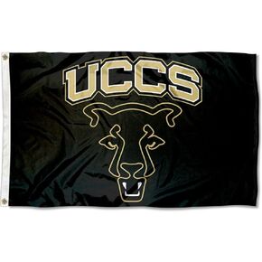 College Flags & Banners Co. Colorado Springs Mountain Lions Flag