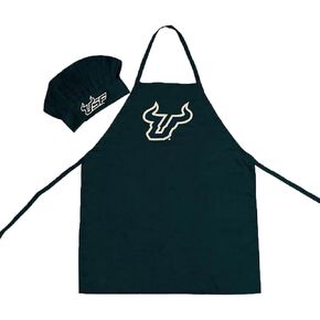 South Florida Bulls Chef Hat & Apron Green