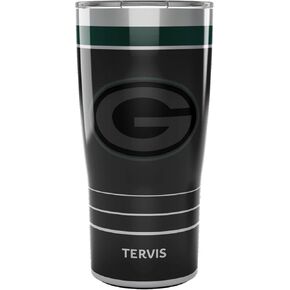 Tervis Traveler NFL Green Bay Packers - كأس سفر معزول ثلاثي الجدران للعبة الليلية يحافظ على المشروبات باردة وساخنة، 30 أونصة، من الفولاذ المقاوم للصدأ