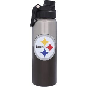 logobrands Pittsburgh Steelers 21oz. Twist Top Stainless Bottle
