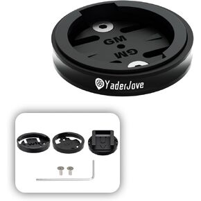 Garmin Stem Mount,Aluminum Alloy Bike Stem Top Cap Mount Holds Garmin Devices Securely,Garmin Top Cap Mount Compatible with Garmin,Wahoo,Bryton,Cateye Bike GPS Computer, Great for Road/Mountain Biking