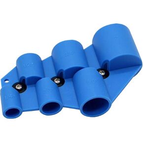 CALIDAKA Deburring Depth Tool, Deburring Pipe, Chamfering Removal Tool, Copper Pipe Accurate 1/4 Inch, Depth Gauge Tool Easy Install Measuring Deburring Depth Tool