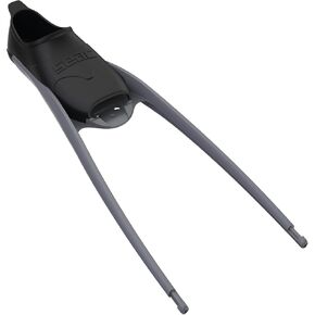 SEAC Motus Foot Pocket for Long Blades, Perfect for Freediving and Spearfishing Fins, Black, 9.5-10