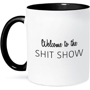 3dRose New York City Bitch Mug, 1 Count (Pack of 1), Black