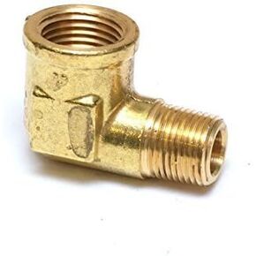 كوع مزورة 3/8 "ذكر NPT MPT MIP / 1/2" أنثى NPT FPT FIP تركيب الأنابيب النحاسية الوقود/الهواء/الماء/قارب/الغاز/النفط WOG