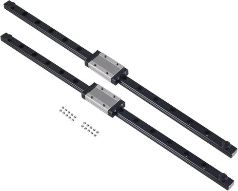 دليل السكك الحديدية الخطية MGN12 250 مم مع كتلة النقل MGN12H للطابعة ثلاثية الأبعاد وآلة CNC (النوع H، 250 مم) in Kuwait