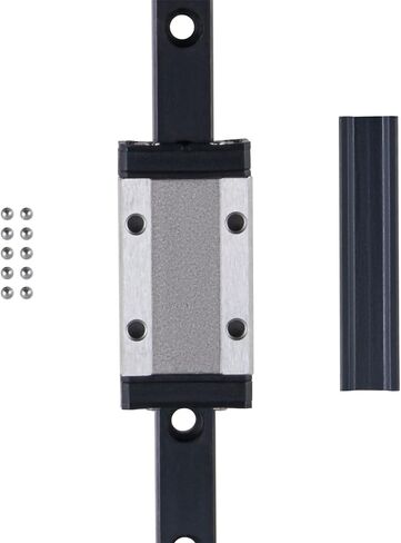 دليل السكك الحديدية الخطية MGN12 250 مم مع كتلة النقل MGN12H للطابعة ثلاثية الأبعاد وآلة CNC (النوع H، 250 مم) in Kuwait