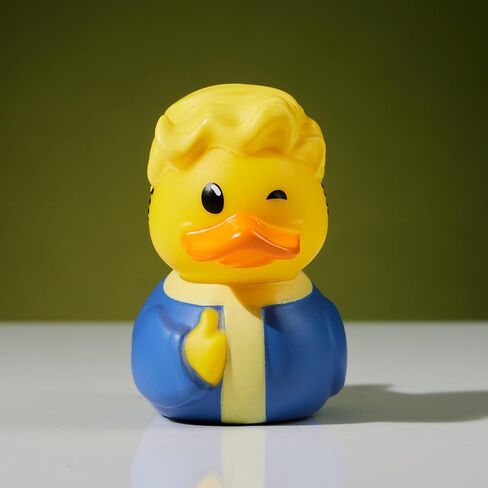 TUBBZ Mini Vault Boy Collectible Vinyl Rubber Duck Figure - Official Fallout Merchandise - Sci-Fi TV, Movies & Video Games in Saudi Arabia