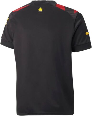 PUMA Manchester City Youth Away 2022/23 Coat, Red, Black, Yellow, X-Large in Saudi Arabia