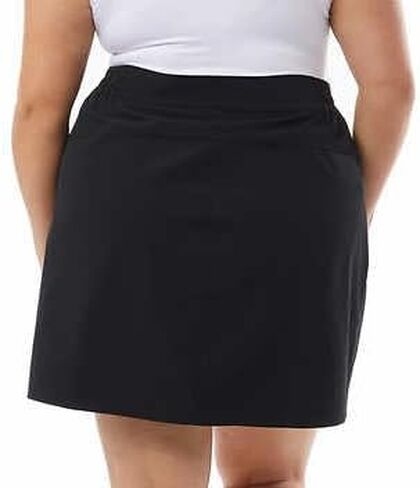 32 Degrees Ladies' Tech Skort, Black, XX-Large in Saudi Arabia