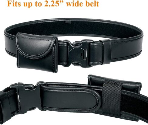 Double Glove Pouch Police Firefighter EMS EMT Paramedic Medical Disposable Gloves Holder for 2 and 2.25" Duty Belt in Saudi Arabia