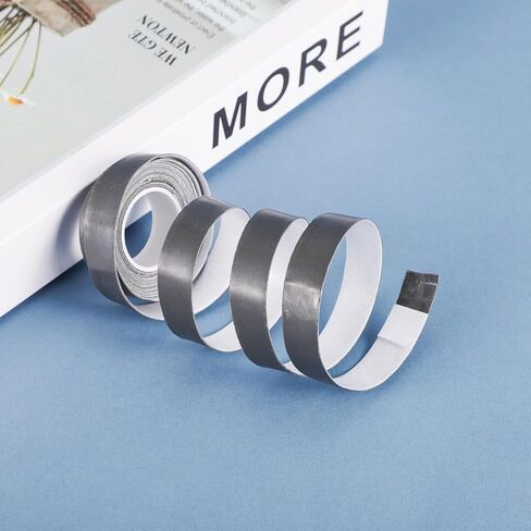 1/2'' x 100'' Lead Tape, High Density 1 Grams Per Inch Lead Weight Tape Adhesive Golf Lead Tape Strips, Increase Power and Swing Speed for Golf, Tennis and Pickleball Racket in Saudi Arabia
