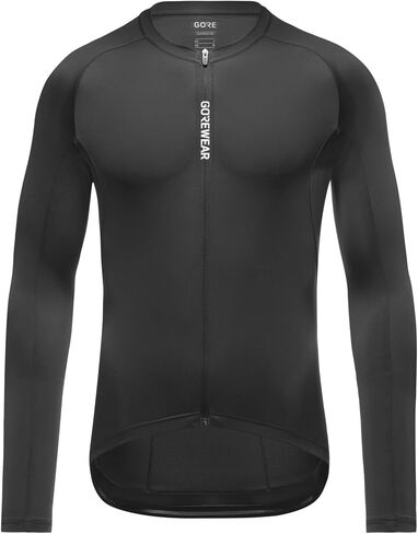 GORE WEAR قميص Gorewear Spinshift بأكمام طويلة - رجالي أسود، مقاس US L/Eu Xl in Kuwait