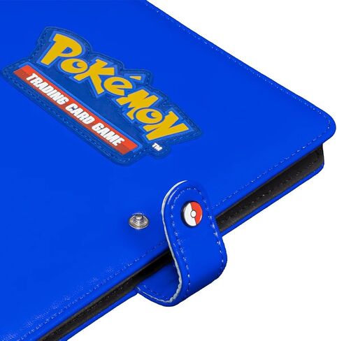 Ultra Pro - Premium Pokémon 4-Pocket Snap Binder, Sleek Premium Secure Protective Card Holder Display Binder for Pokémon Collectors Stylish Storage Solution in Saudi Arabia