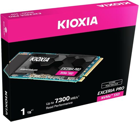 Kioxia EXCERIA G2 M.2 1000 جيجابايت PCI Express 3.1a BiCS FLASH TLC NVMe in Saudi Arabia