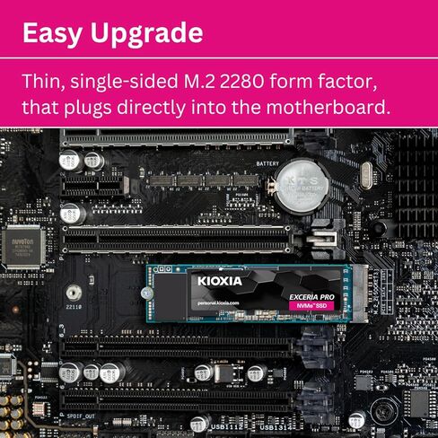 Kioxia EXCERIA G2 M.2 1000 جيجابايت PCI Express 3.1a BiCS FLASH TLC NVMe in Saudi Arabia