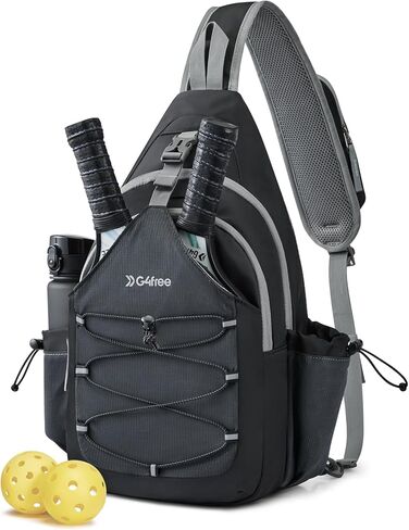 G4Free Pickleball Bag, Pickleball Sling Bag for Women, Crossbody Pickleball Bag for Sports, Lightweight Pickleball Paddle Bag in Kuwait